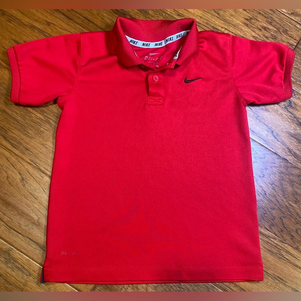 Toddlers‎ Nike Bright Red Polo Shirt